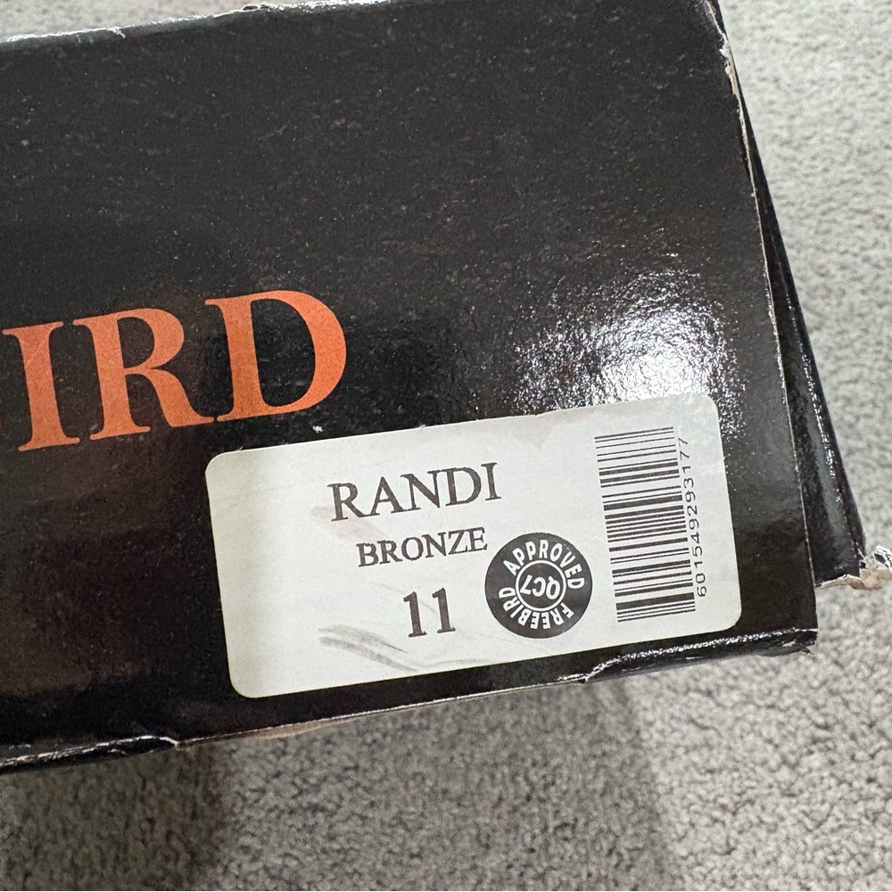 Freebird New In Box Randi Leather Buckles Shoes In Bronze Size 11 RARE Color - Picture 7 of 16